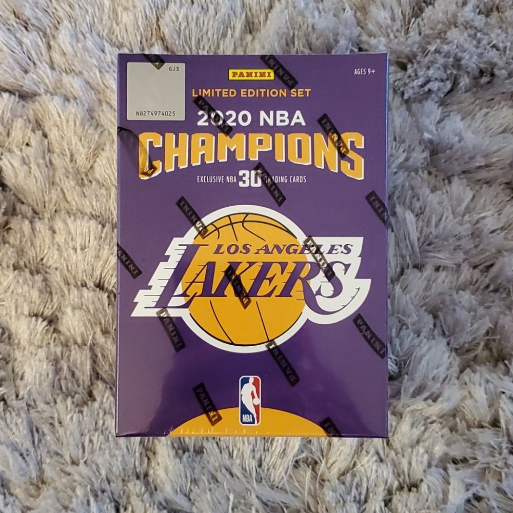 Panini 2020 NBA Champions Lakers Set (New)!!